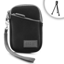 USA GEAR Neoprene Camera Case with Wrist Strap , Accessory Pocket &amp; Belt... - £20.79 GBP