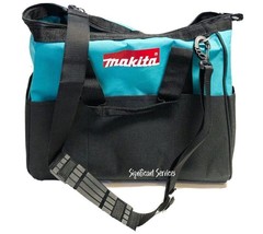 MAKITA Contractor Tool Bag Storage Case Outside Pockets 14” x 11” x 9” S... - $15.57