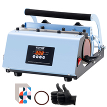VEVOR Blue Tumbler Heat Press Machine, 11-30oz Mug Press, Heat Up Fast a... - $87.90