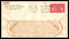 1927 US Cover - The Nahon Co, New York (Grand Cent Sta, NY 3), NY Q13 - £1.98 GBP