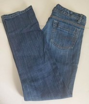 Womens Jeans Size 5 Regular Aeropostale Ultra Skinny Blue Zipper Hems, J... - $10.10