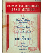 Belwin Intermediate Band Method Song Book for Class or Full Band Instruc... - £1.59 GBP
