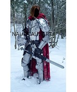 NauticalMart Medieval Knight Wearable Full Suit Of Armor- LARP Custom Size - £718.62 GBP