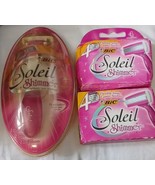 Bic Women Soleil Shimmer Razor Handle + 10 Cartridges + Shower Holder - £15.71 GBP