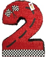 APINATA4U 20&quot; Tall Red Race Car Theme Number Two Pinata - €34,22 EUR