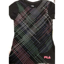 FILA SPORT Girls Tee T-shirt Black, Size 7/8 - $9.90