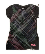 FILA SPORT Girls Tee T-shirt Black, Size 7/8 - $9.90