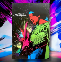 JIMI HENDRIX SPLATTER Painting 24&quot;x36&quot; Collectors Movie Poster - $7.33