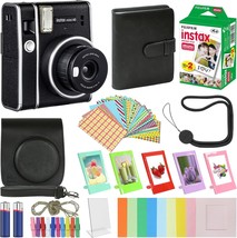 Fujifilm Instax Mini 40 Instant Film Camera Black With Carrying Case, An... - £144.99 GBP