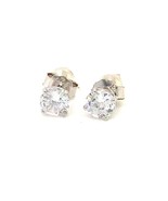 Vintage Signed NIB Rachel Ashwell Sterling 3 Sets Cubic Zirconia Stud Ea... - $74.67 CAD