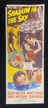 Shadow In The Sky Original Insert Movie Poster 1952 Ralph Meeker - $58.20