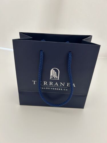 Primary image for Terranea Resort Palos Verdes, CA Navy Blue Small Gift Bag