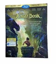 The Jungle Book (Blu-ray, DVD, 2016) Disney Movie, Digital expired New Sealed - £7.89 GBP