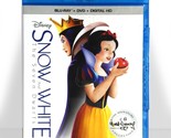 Walt Disney&#39;s - Snow White and the Seven Dwarfs (Blu-ray/DVD, 1937) Like... - $9.48