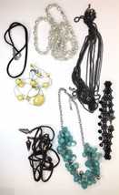 Lot of 7 Costume Necklaces Junk Drawer Estate Finds  - £11.76 GBP