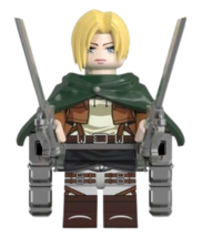 KLIVT Toy Gift Anime Attack on Titan Annie Leonhart WM2576 Minifigure  - £3.43 GBP