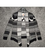 Cambridge Dry Goods Sweater Womens Medium Cardigan Lamb&#39;s Wool Blend Dee... - $24.99