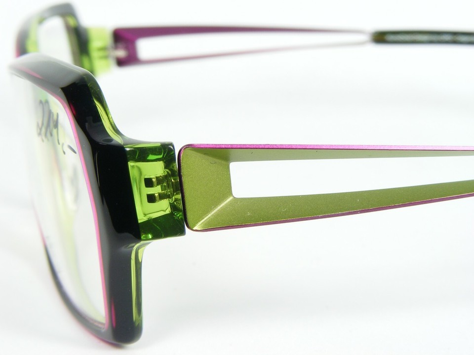 KunoQvist OPO Sweden RATATUSK P86 PINK /BLACK /GREEN EYEGLASSES 56-15-140mm Item image 6