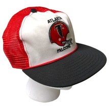 VTG Atlanta Falcons Sports Unlimited  Embroidered Snapback Football Hat Rope 80s - £29.94 GBP