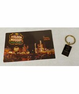 Golden Nugget Casino 50th Anniversary 24 Karat Club Member Keychain &amp; Po... - $33.67 CAD