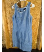 Breeches Size 10 Cotton Denim 3/4 Zip Dress - $31.68