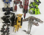 Transformers Figures For Parts Lot of 21 Incomplete Figures+ Extra Parts. - $49.49