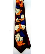 Donald Duck Disney Emotional Face Angry Cartoon Novelty Fancy Neck Tie N... - $19.99