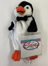 Penguin Waiter Mary Poppins 7&quot; Beanbag Plush Disney Store - £8.23 GBP