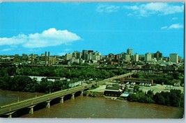 James River and Mayo Bridge Richmond Virginia Postcard 1973 - £5.83 GBP