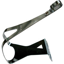 MKS Deep Steel Toe Clips X-Large Chrome NJS Stamped Bicycle Pedal Clip - $35.99