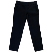 Charter Club Cambridge Skinny Ankle Black Pull On Pants Size 14 - £32.66 GBP