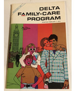 Vintage Delta Family Care Booklet 1971 - £9.33 GBP