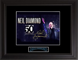 Neil Diamond Autographed 50th Anniversary tour Photo - £279.77 GBP