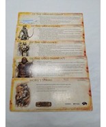 Lot Of (5) DND Campaign Cards Legacy Of The Green Regent Set 1 - £28.65 GBP