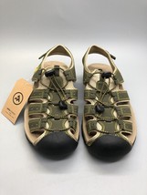 ATIKA Men&#39;s Sz 7 Outdoor Hiking Sandals Walking Sandals Closed Toe Olive - $24.00
