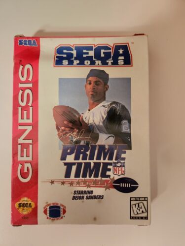 Primary image for Prime Time NFL Football starring Deion Sanders (Sega Genesis, 1995)
