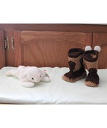 Handmade Baby Booties - Cowboy or Cowgirl Boots - Choice of Colors - Cro... - $20.51 CAD