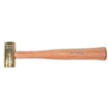 K Tool International 16 oz. Brass hammer with Wooden Hickory Handle - $1,862.27 MXN