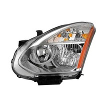 Headlight For 2008-2013 Nissan Rogue Driver Side Chrome Housing Clear Lens HID - £263.88 GBP