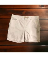 Soft Surroundings White Ultimate Denim Pull On Relaxed Shorts Size 2X NWT! - $32.62