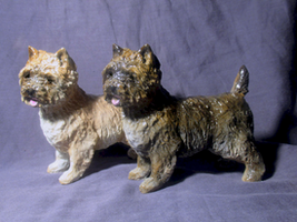 Ron Hevener Cairn Terrier Dog Figurine - $100.00