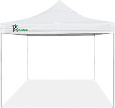 Prosource Pop Up Tent Easy Pop Up Tent Instant Canopy - 10 X 10&#39;, White - £128.99 GBP