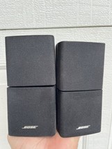 2 Bose Double Cube Acoustimass Lifestyle Speakers Tested Working - $49.49