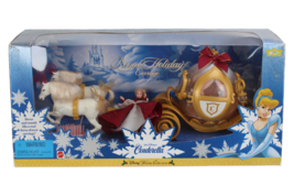Cinderella Royal Holiday Carriage Playset 1998 Mattel No 19096 NRFB - $20.76