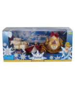 Cinderella Royal Holiday Carriage Playset 1998 Mattel No 19096 NRFB - €17,62 EUR