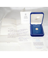 1982 FINE GOLD 20 BALBOA GOLD PROOF COIN OF PANAMA- SEALED CACHET- FRANK... - £262.82 GBP