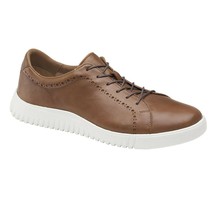 25-3736  Johnston &amp; Murphy Men&#39;s McFarland Lace-to-Toe, Dk Camel Glove Leather  - £79.00 GBP