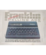 NEW FRANKLIN Spelling Ace Model SA-98A SEALED Merriam Webster - £34.41 GBP