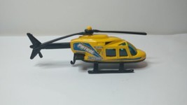 2011 Hot Wheels Desert Race Proper Chopper, Yellow, Helicopter, 1:64, Loose - $2.94