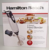 Hamilton Beach Hand Blender 2 Speed Multi-Tool Model 59762 Blend Mix Whi... - £18.62 GBP